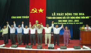 ខែត្រNinh Thuan កសាងជនបទថ្មី